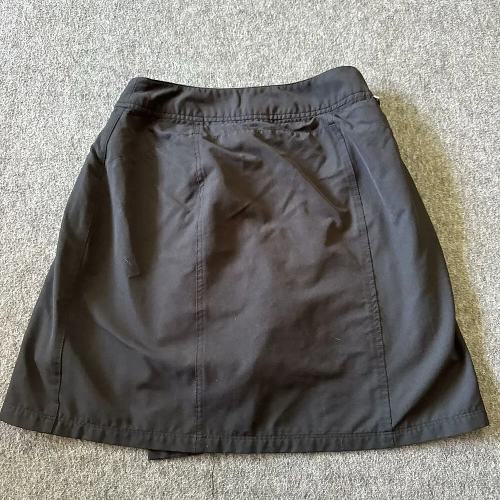 REI Women’s Wrap Skort Size 2 Skirt 50+ UPF Outdoor Hiking Sports Black